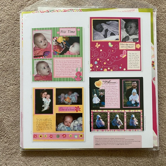 Baby girl scrapbooking pack - Picture 5 of 5